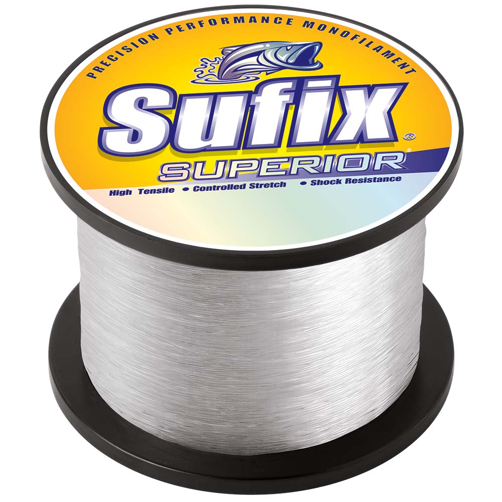 Sufix Superior Clear Monofilament - 30lb - 3950 yds – Sportsman's Outfitters