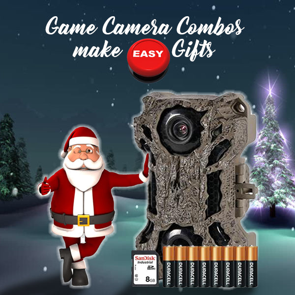 Game Camera Combos make easy gifts!