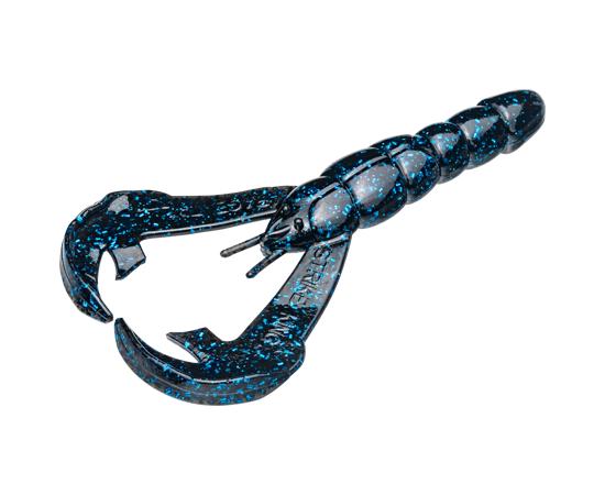 Sk Rattlin' Rage Craw 4"" Black/blue