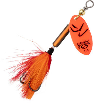 Strike King Bitsy Spinner 1/4oz - Fire Craw