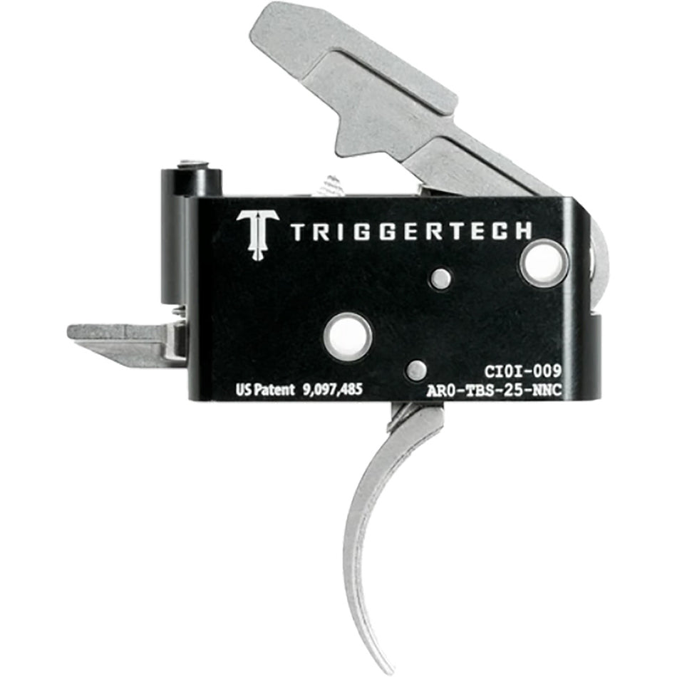 Triggertech Ar15 Adaptable Two Stage Triggers Stainless Traditional Curved