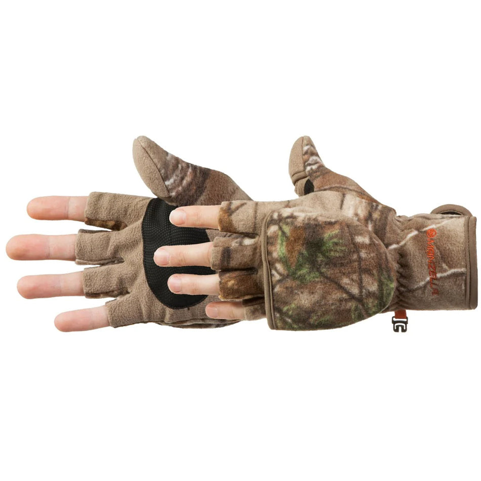 Manzella Bowhunter Convertible Glove/mitten X-large Realtree Edge