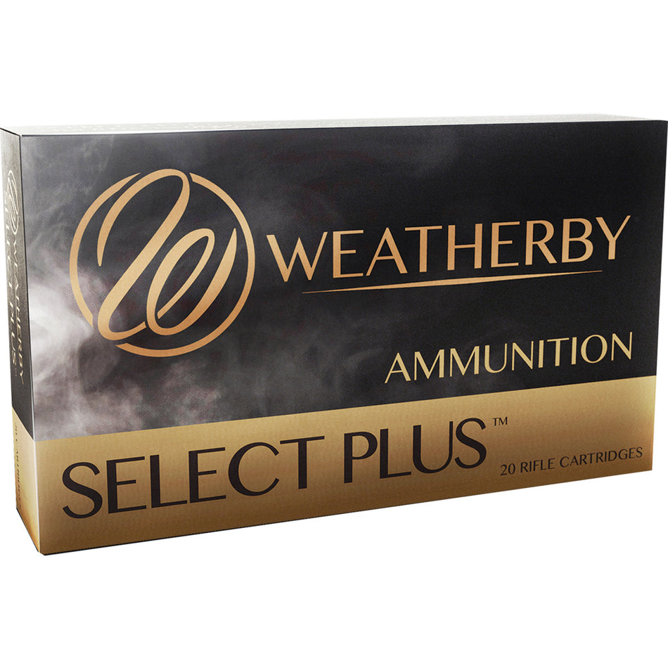 Weatherby Select Plus Rifle Ammo 257 Wby 115 Gr. Nosler Bst 20 Rd.