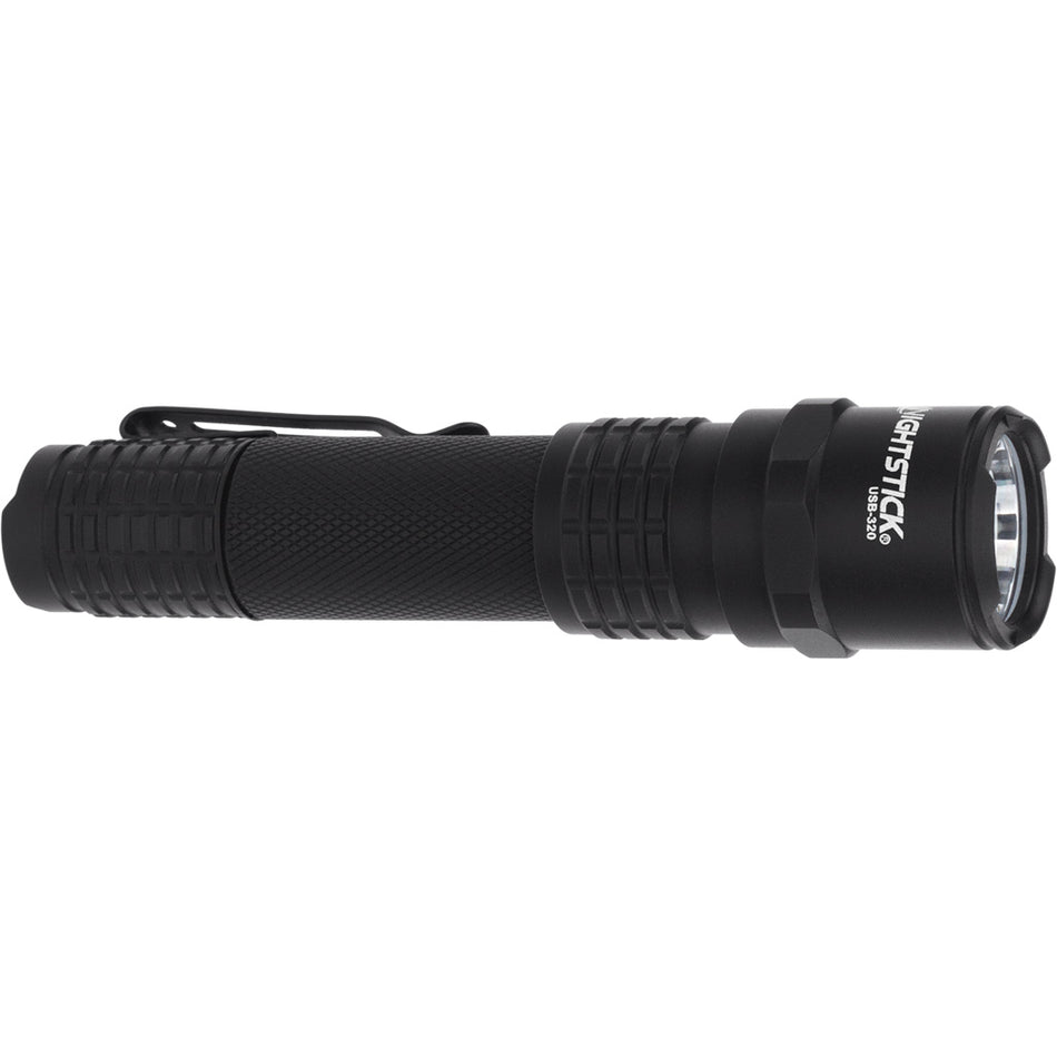 Nightstick Edc Rechargeable Flashlight Black 320 Lumens Usb