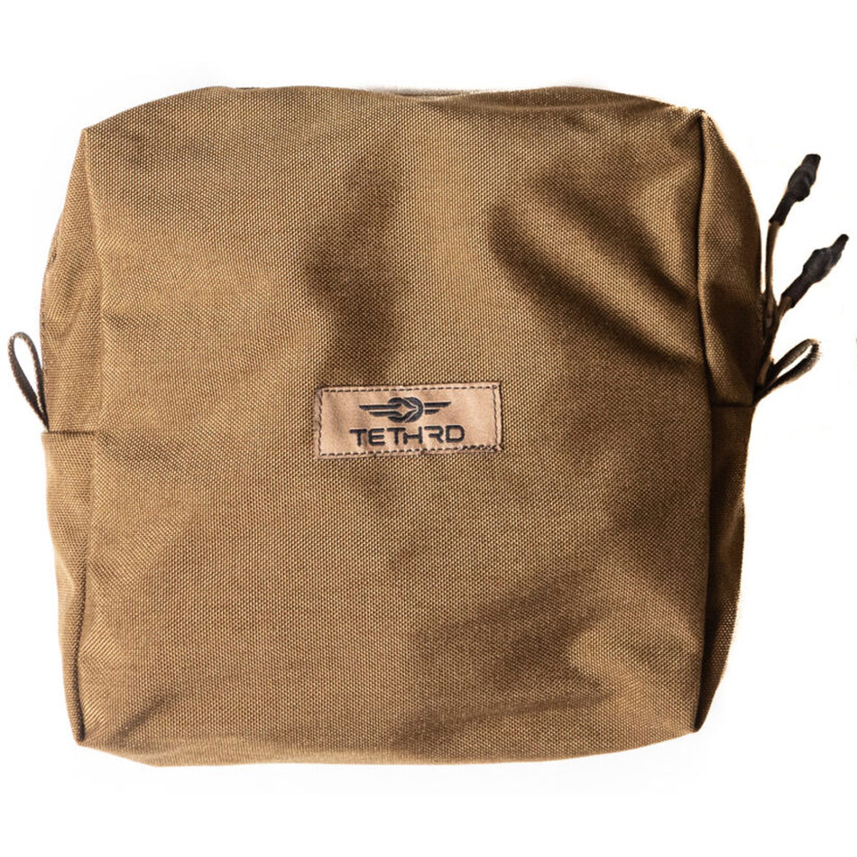 Tethrd Molle Pouch Large Coyote