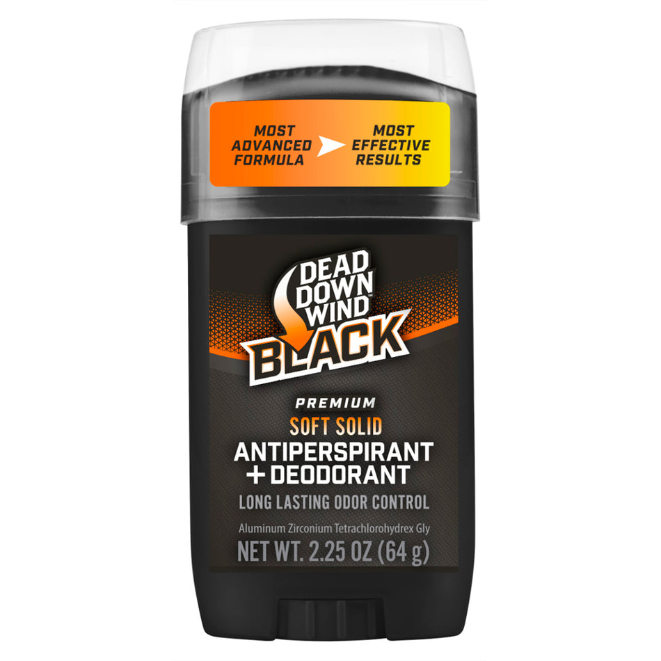 Dead Down Wind Black Premium Soft Solid Deodorant 2.5 Oz.