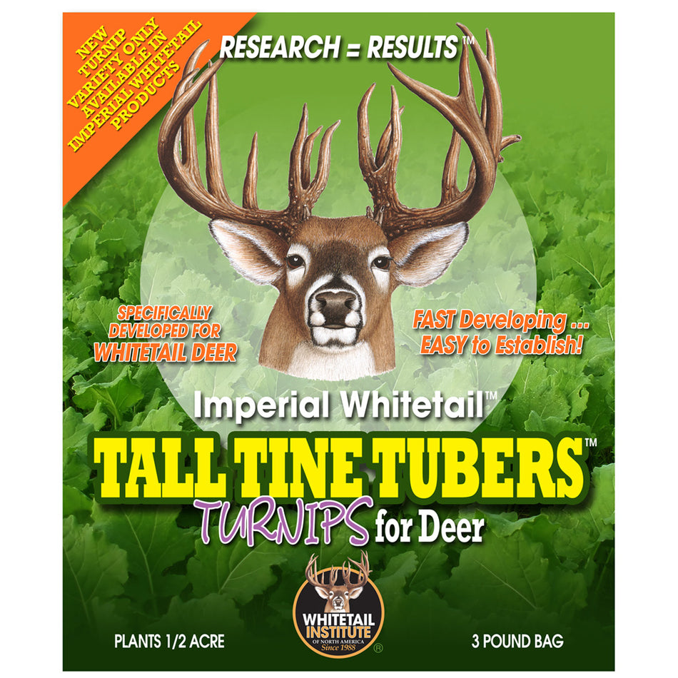 Whitetail Institute Tall Tine Tubers Seed .5 Acre 3 Lb.