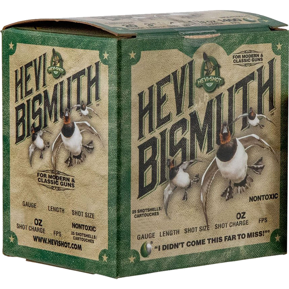 Hevi Bismuth Upland Load 20 Ga. 2.75 In. 5 Shot 1 Oz. 25 Rd.