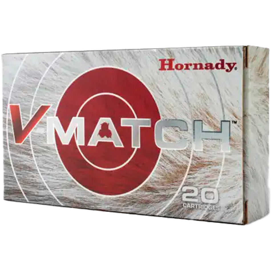 Hornady V-match Rifle Ammo 6.5 Grendel 100 Gr. Eld-vt 20 Rd.