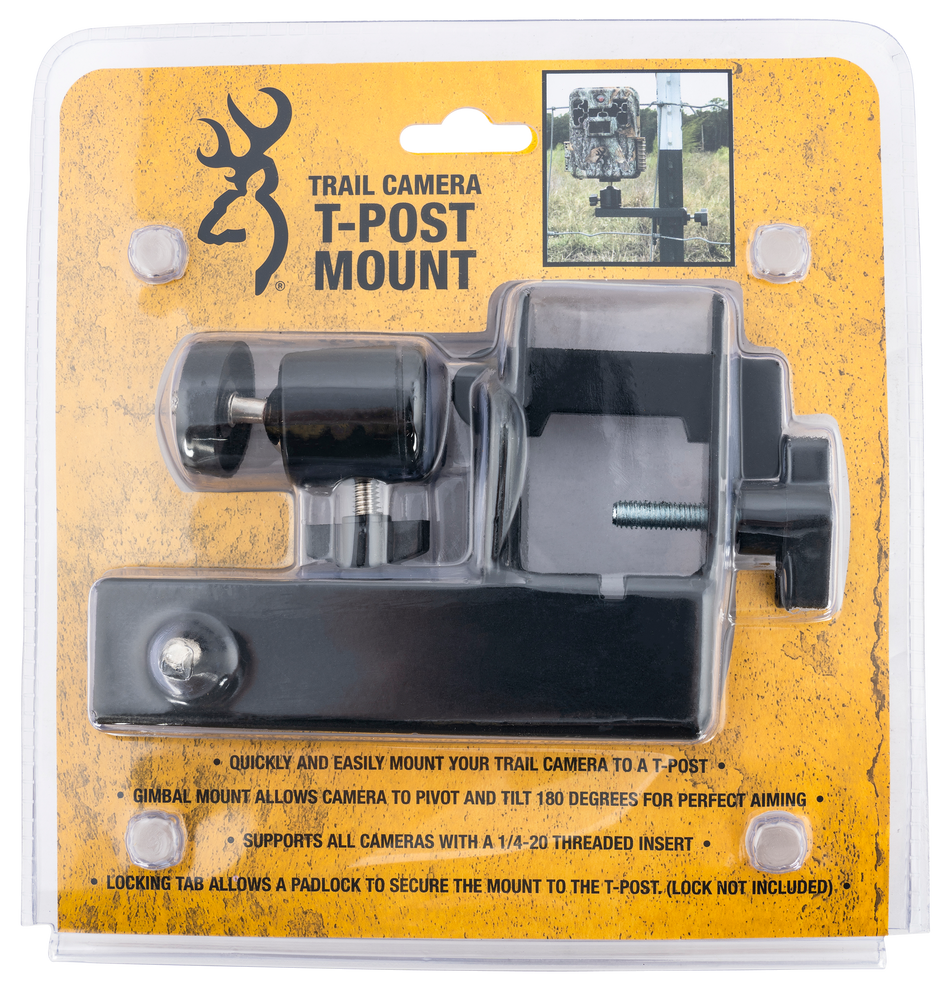 Browning Trail Cameras T-post Mount, Btc Ctm       T-post Mount