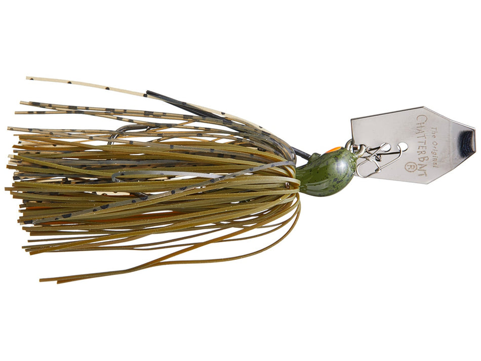 Z-Man Crosseyez Chatterbait 1/2 oz - Green Pumpkin