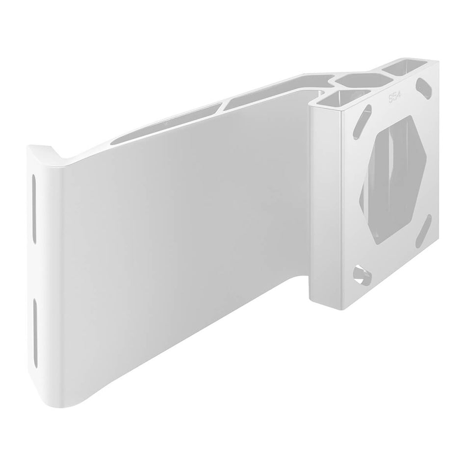 Minn Kota Raptor Jack Plate Adapter Bracket - Starboard - 5" Setback - 4" Rise - White