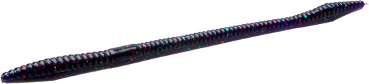 zoom trick worm 6.5 junebug red 006-177 wacky carolina rig