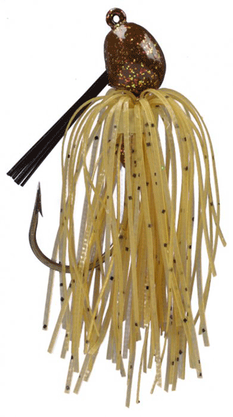 Strike King Bitsy Bug Mini Jig 1/4 - Pumpkin