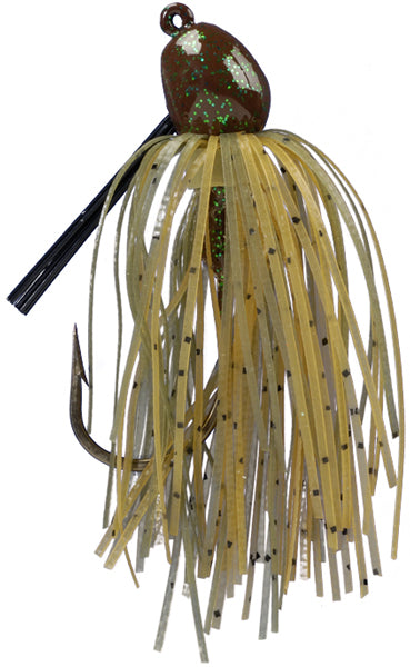 Strike King Bitsy Bug Mini Jig 1/4 - Green Craw