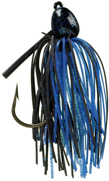 Strike King Bitsy Bug Mini Jig 1/4 - Black/Blue