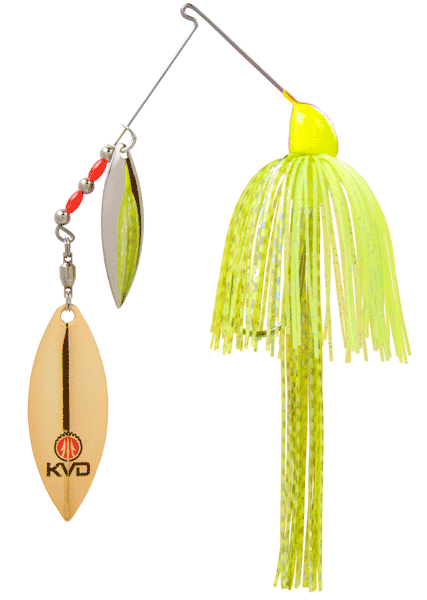 Strike King KVD Finesse Spinnerbait 1/2 - Super Chartreuse