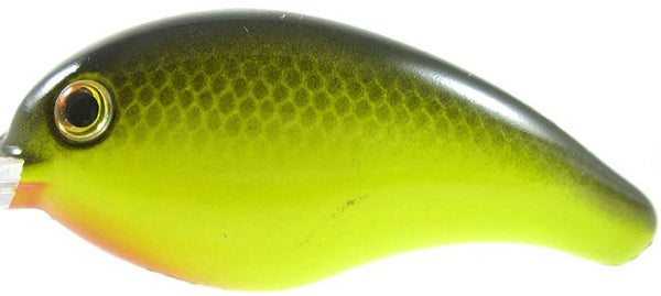 Strike King Bitsy Minnow 1/8 - 1.25" Black/Chartreuse