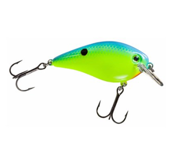 Strike King KVD 1.5 Deep Diver Crankbait - Powder Blue Back Chartreuse