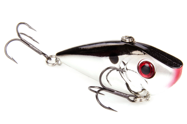 Strike King Red Eyed Shad Tungsten 2 Tap 1/2 oz - Chrome w/ Black Back