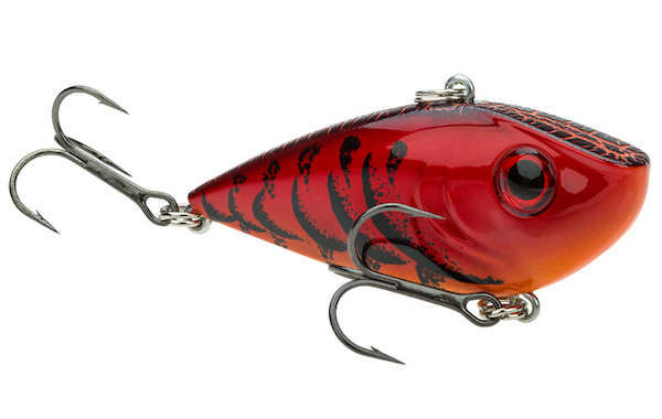 Strike King Red Eyed Shad Tungsten 2 Tap 1/2 oz - Delta Red