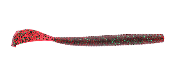 Strike King 7" Rage Cut-R-Worm - Red Bug