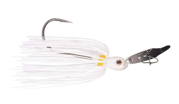 Strike King  Thunder Cricket Vibrating Swim Jig 1/2 oz - White